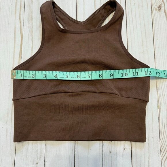 Free People Movement Every Single Time Bra Racerback Style Brown Size XS/S - Picture 6 of 8
